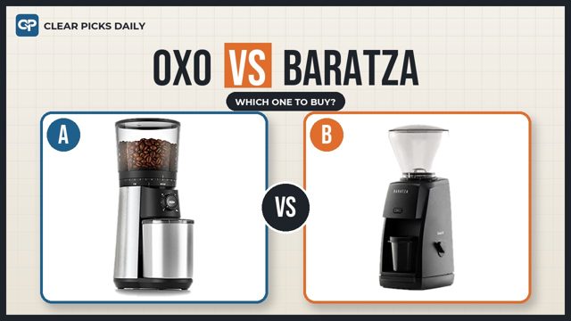 OXO vs Baratza Grinder Comparison: Which To Buy in 2026?